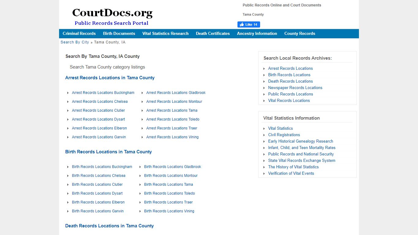 Public Records Online in Tama County, IA - courtdocs.org